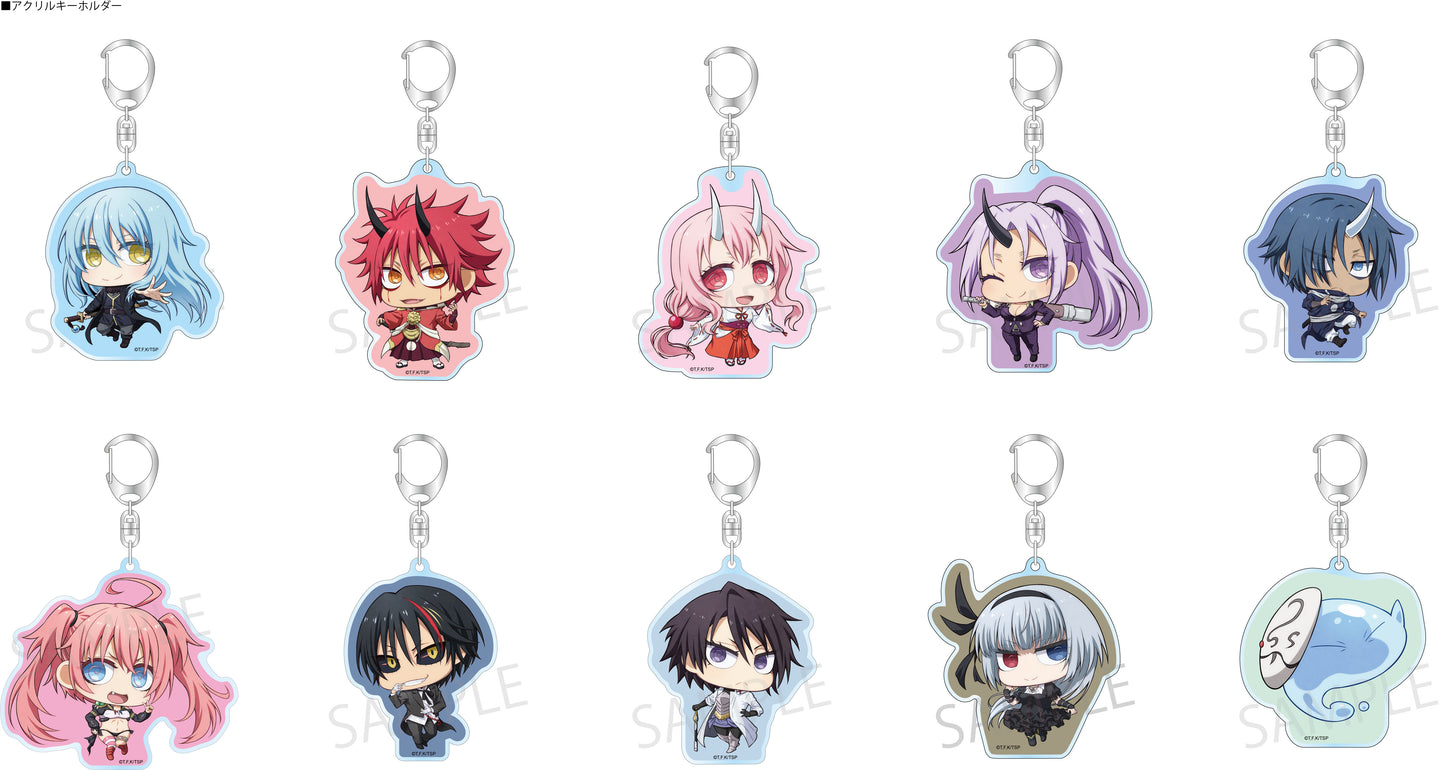 《關於我轉生成為史萊姆這檔事》_迷你角色加強版 亞克力鑰匙扣 利姆魯史萊姆