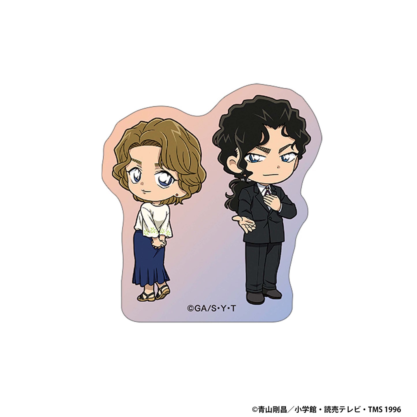 《名偵探柯南》_貼紙/大岡紅葉&伊織無我