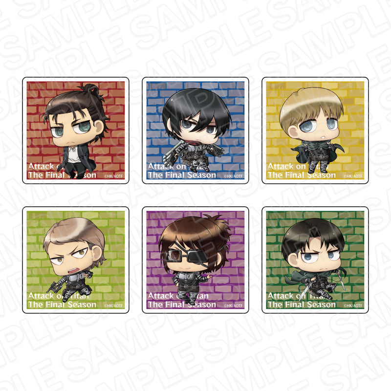 《進擊的巨人》最終季 亞克力立牌盲盒 【6個裝】【完整套裝】