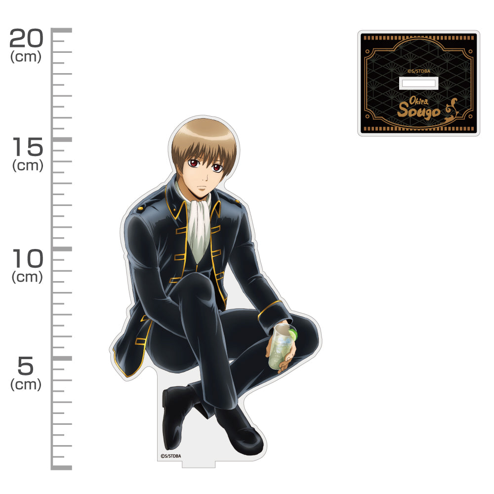 《銀魂》沖田總悟 亞克力立牌(大) 沖田與一杯Ver.