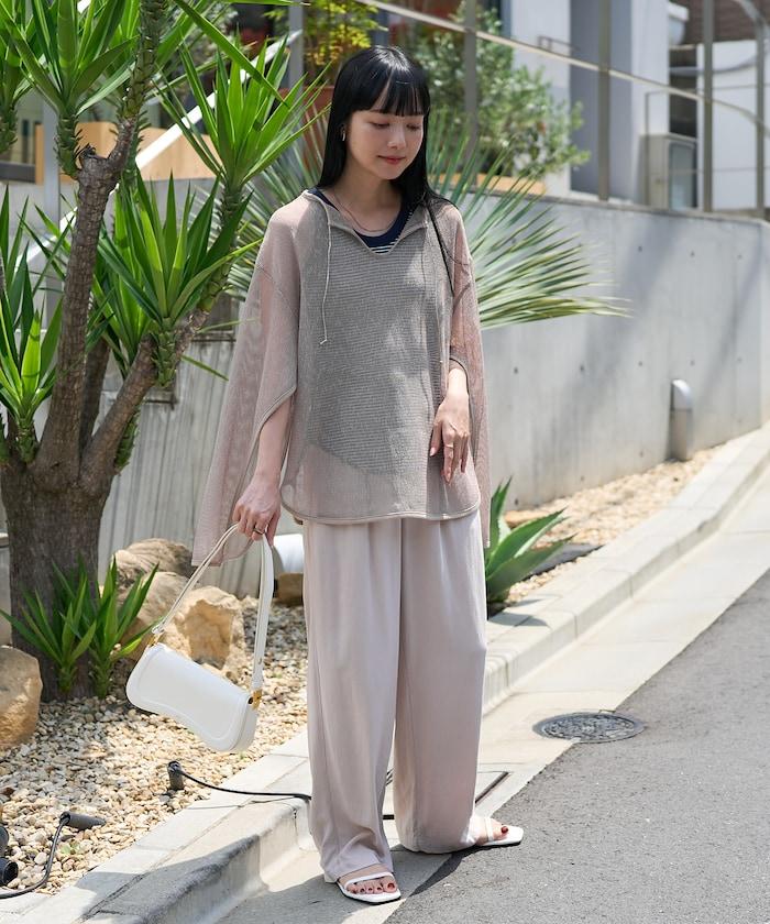 亞麻粘膠寬鬆長褲/棉寬鬆長褲<矮個子尺碼可選>