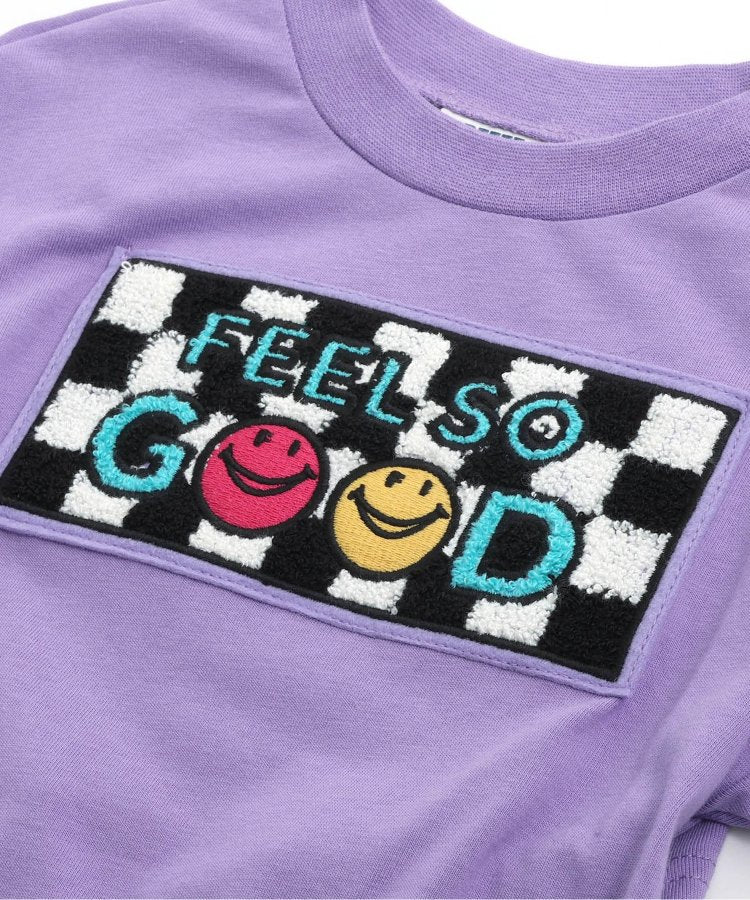 【連衣裙】Logo圖案刺繡T恤部分網絡限定尺碼