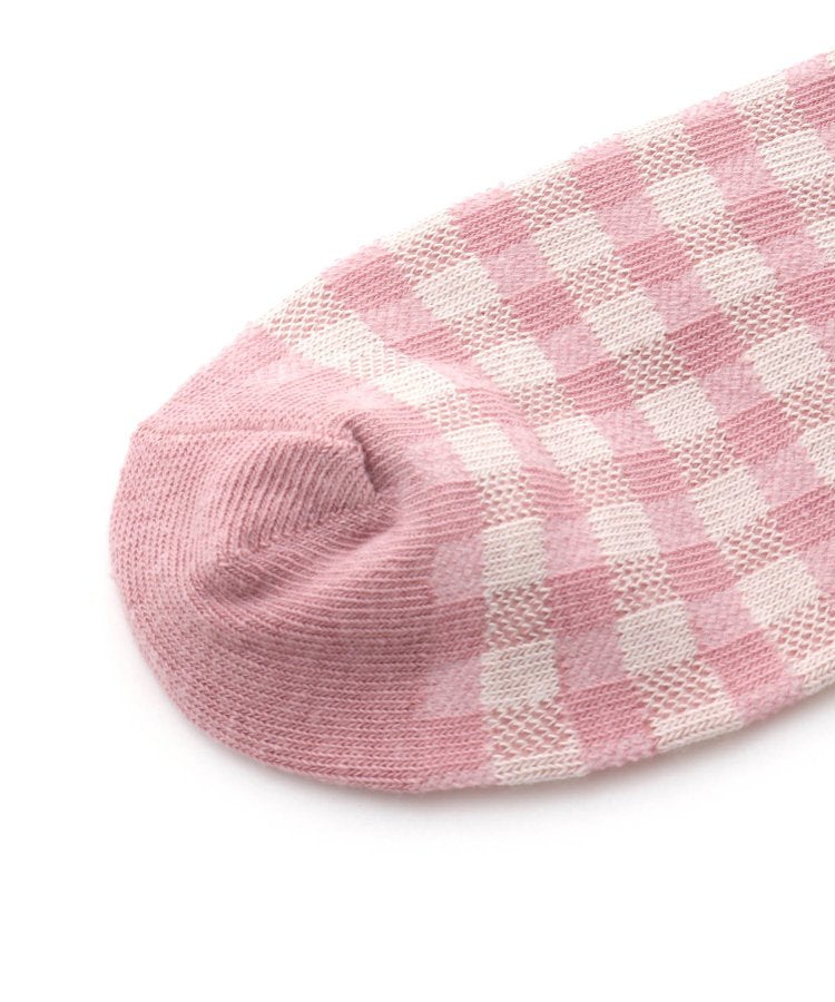 3P套裝 格子點綴短襪