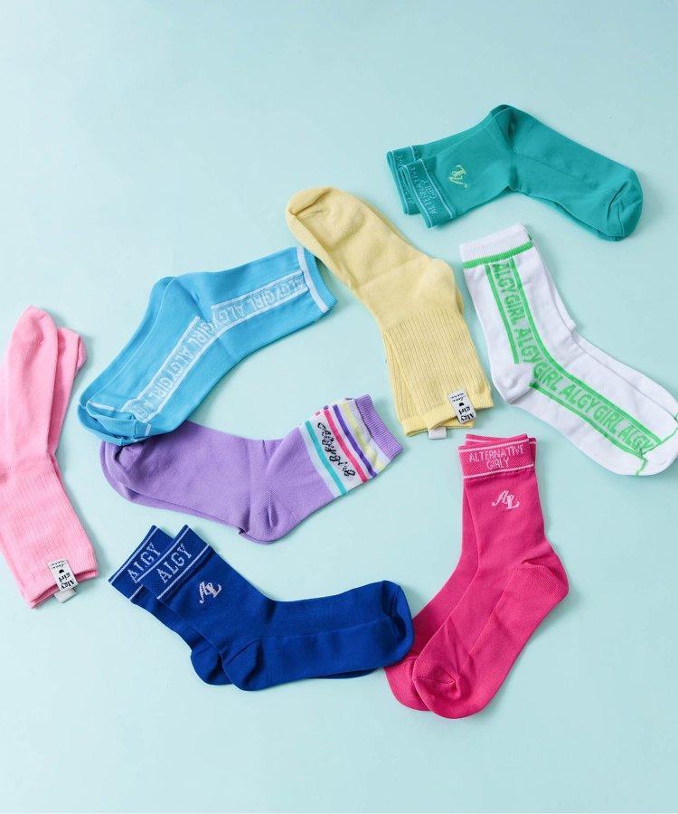 3P套裝 彩虹線透明薄襪