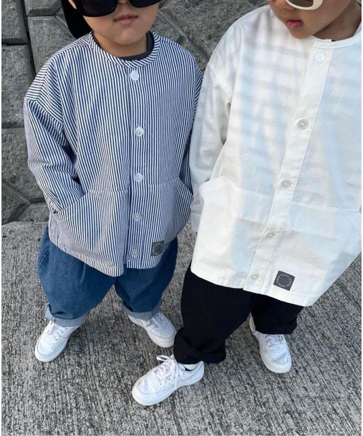 無領襯衫夾克