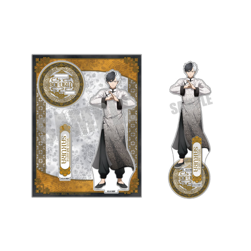 《防風少年》大亞克力立牌 櫻 遙 中國咖啡館版