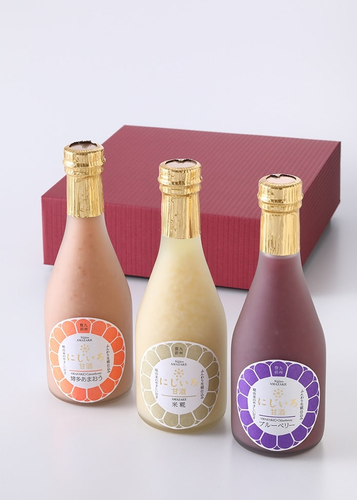 【夏季限定】七彩甜酒三色禮盒