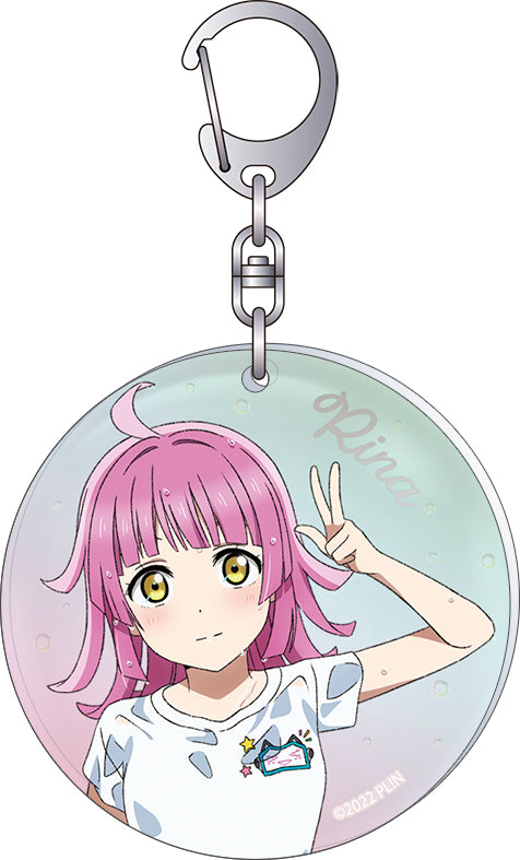 Love Live! 虹咲學園學園偶像同好會_極光亞克力鑰匙扣/天王寺 璃奈