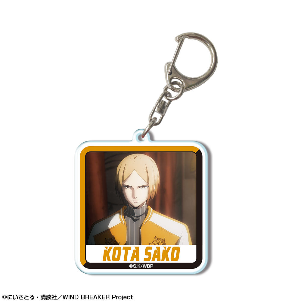 《防風少年》丙烯酸鑰匙扣 設計25(佐狐浩太)