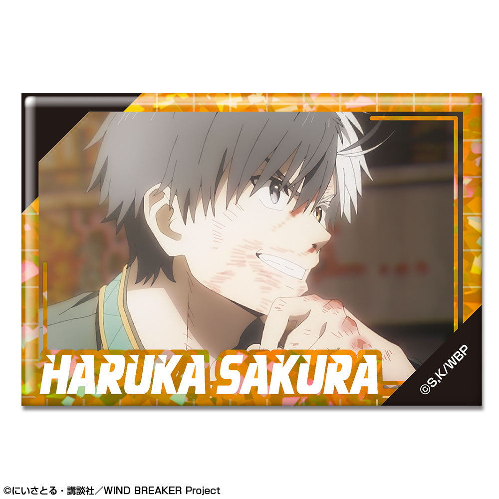 《防風少年》_全息罐徽章 設計01(櫻遙/A)