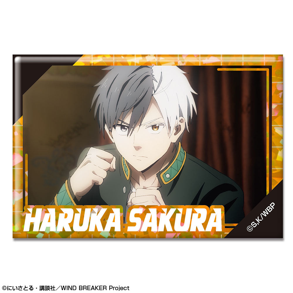 《防風少年》_全息罐徽章 設計02(櫻遙/B)