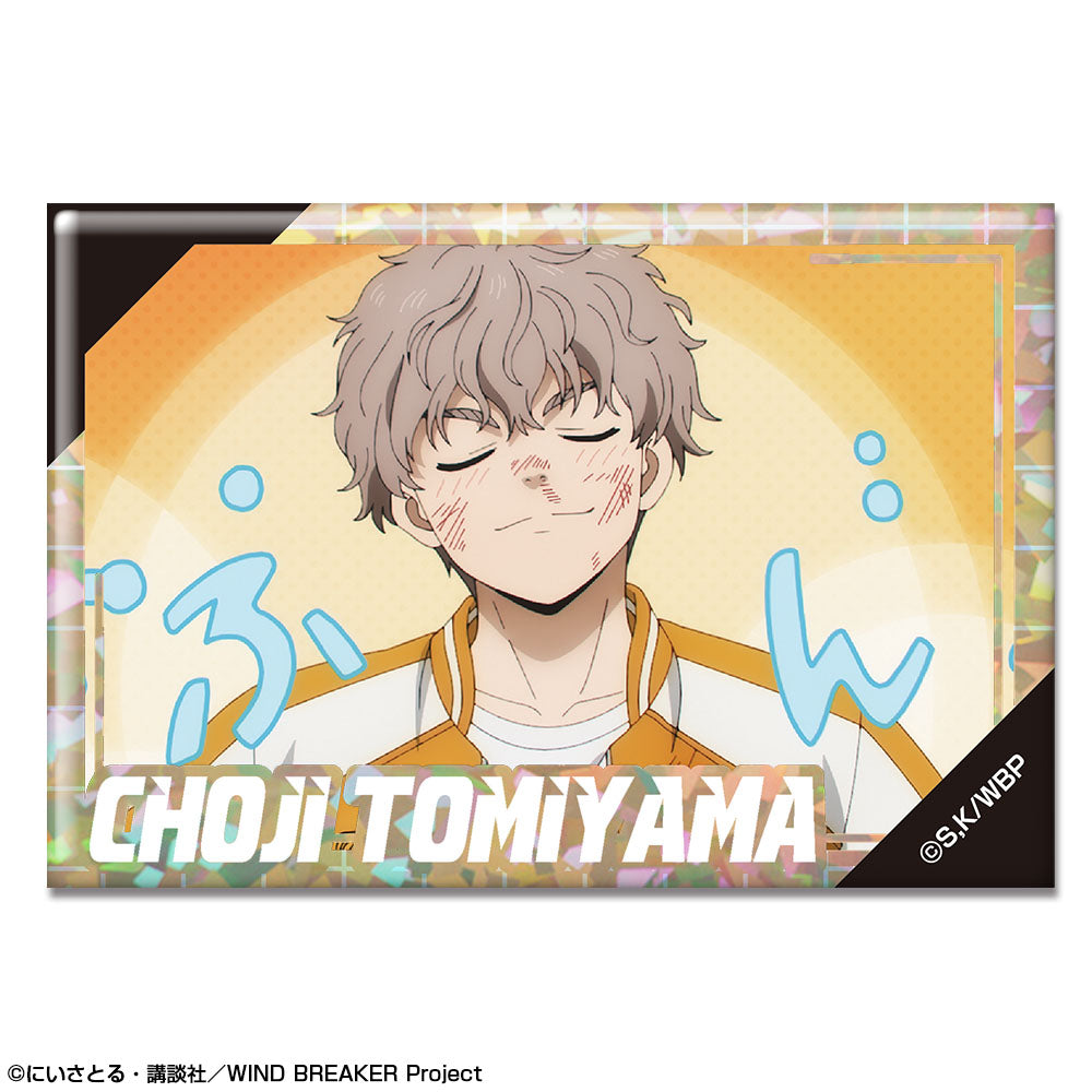 《防風少年》_全息罐徽章 設計23(兔耳山丁子/D)