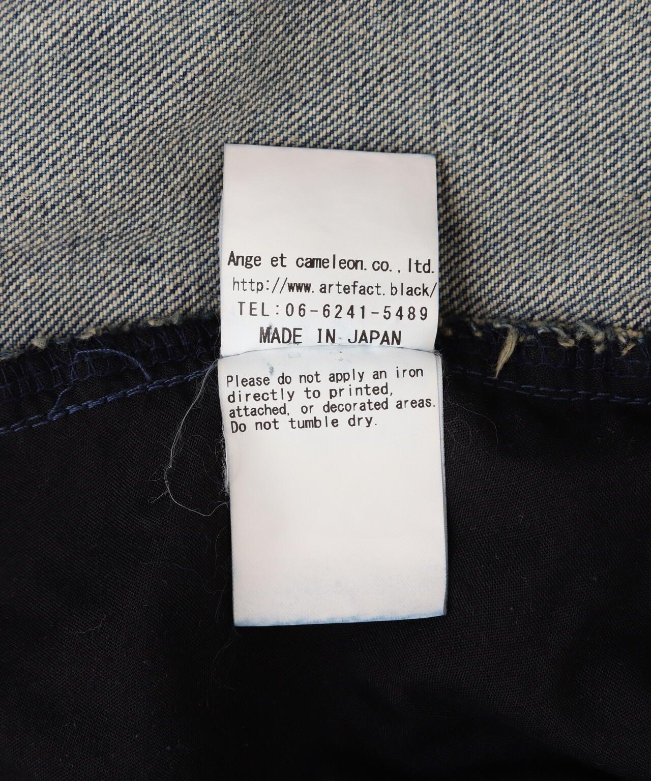 A.F ARTEFACT/藝術品/復古牛仔短褲