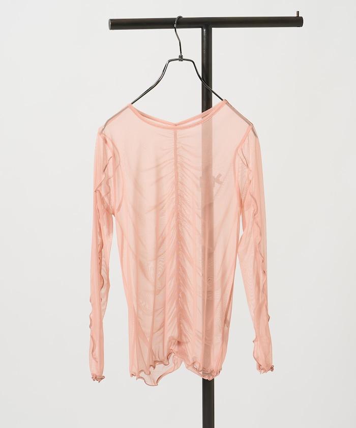 雙層蕾絲短T-shirt