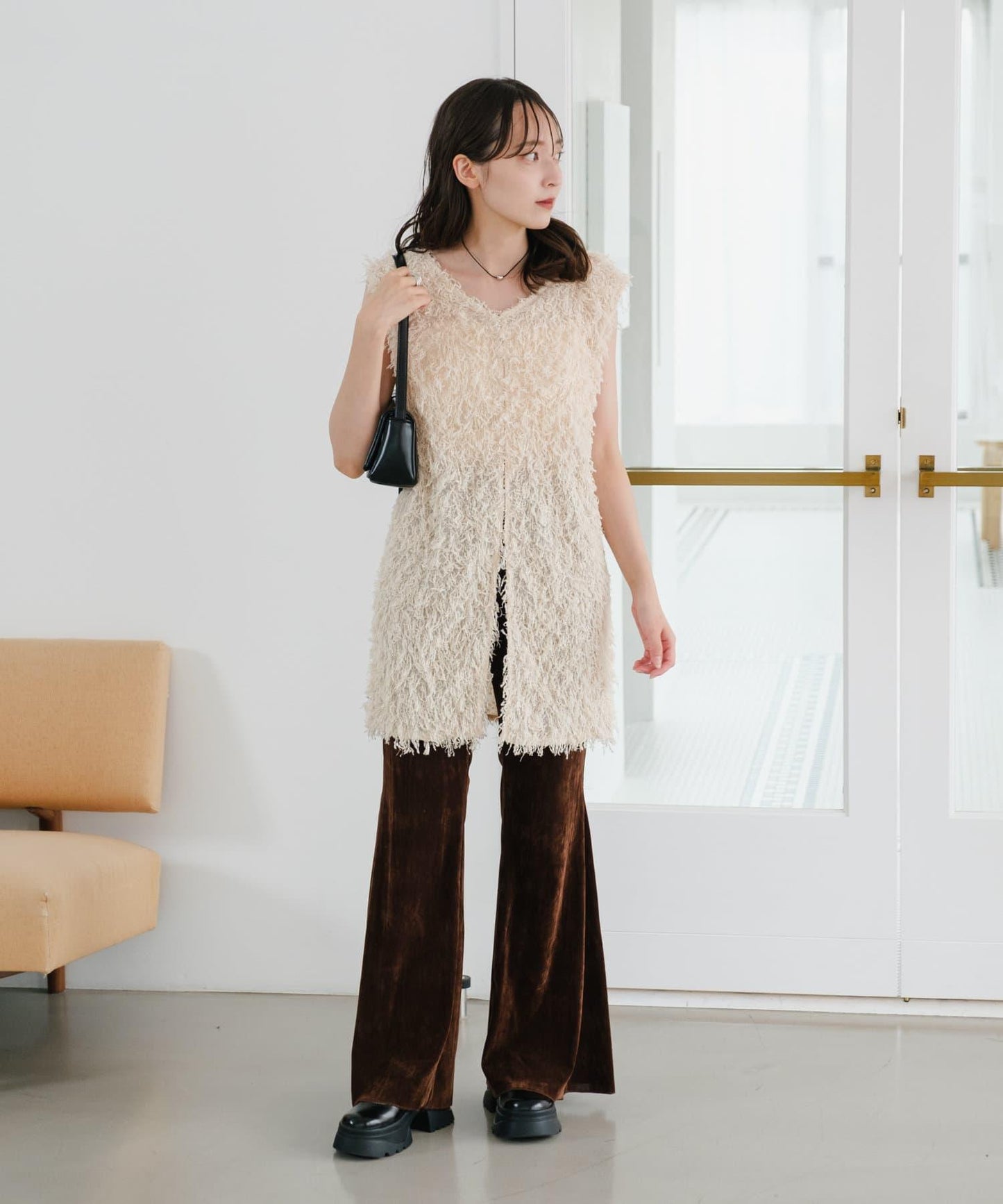 【2024AW】長款羽絨馬甲