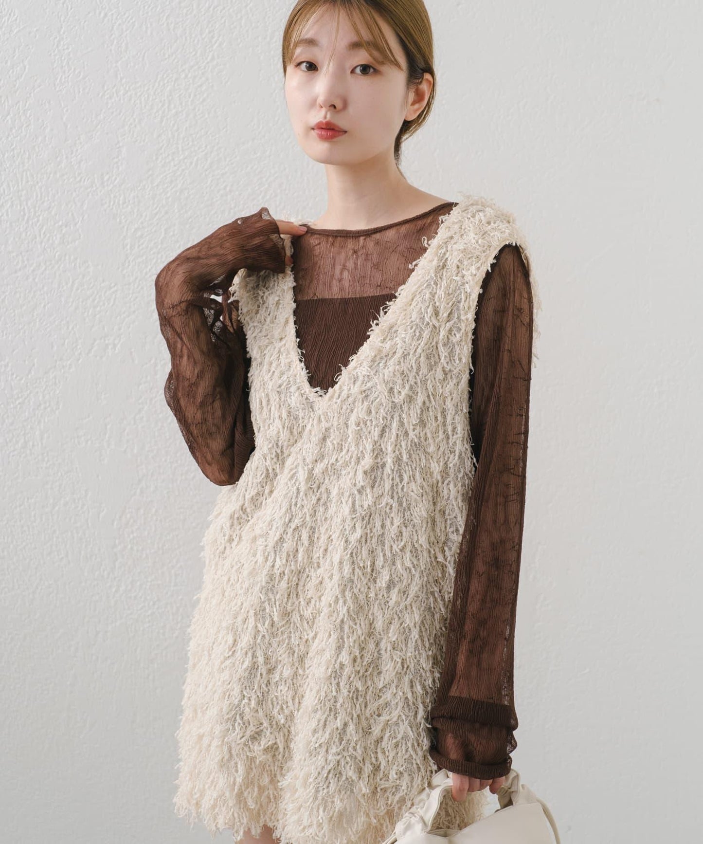 【2024AW】長款羽絨馬甲
