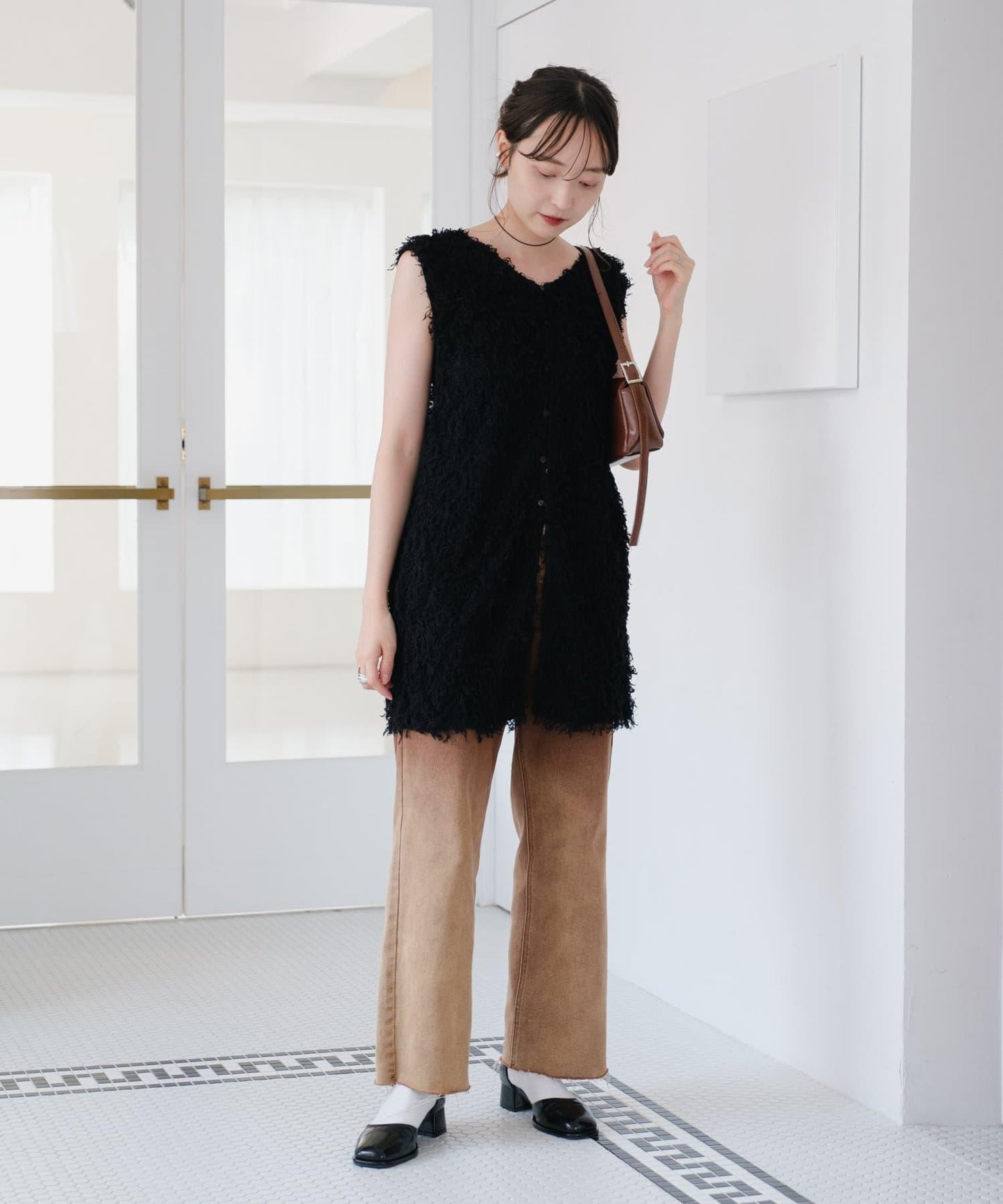 【2024AW】長款羽絨馬甲
