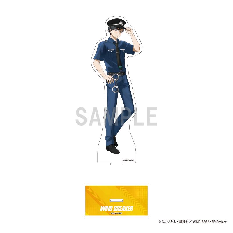 《防風少年》BIG亞克力立牌 櫻 遙 警察版
