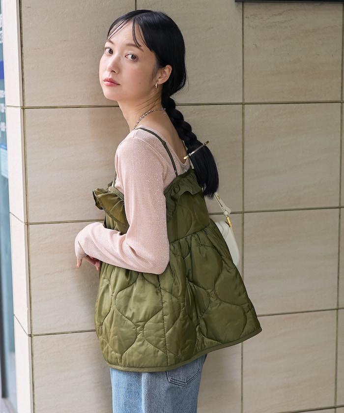 復古風格棉襖背心
