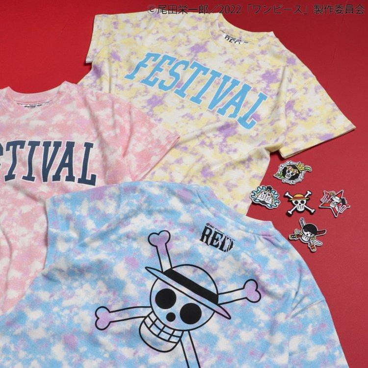 ONE PIECE 帶徽章的T恤