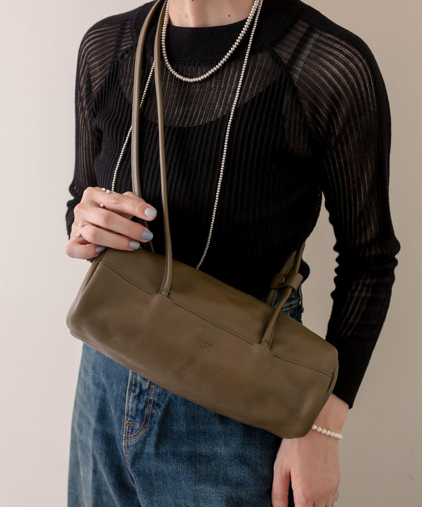 《韓國發/本革/潮流》【YURT(尤爾特)】TOMM盒子肩揹包