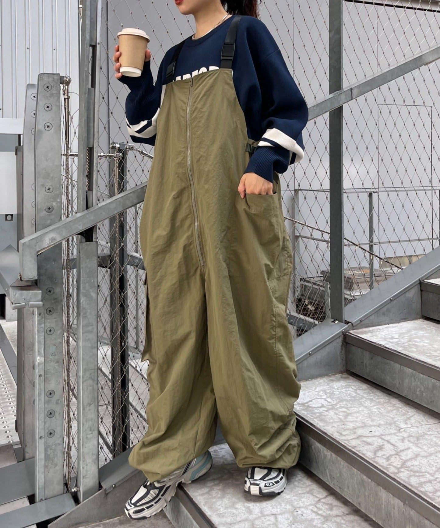 【etsinta/艾欣塔】超大號工裝連體褲