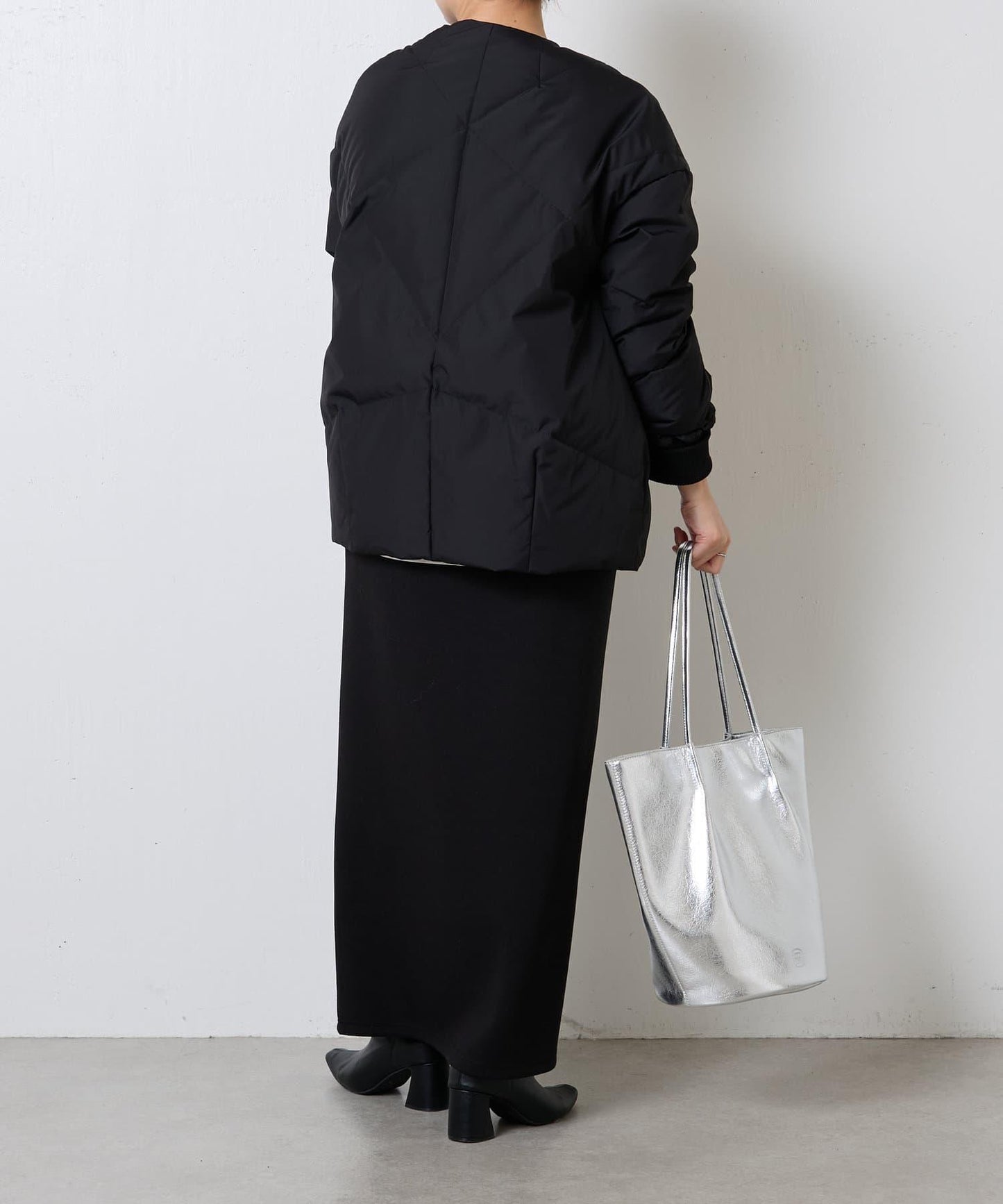 【輕薄外套】無領羽絨服
