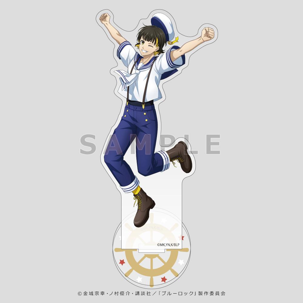 《藍色監獄》描繪版亞克力支架蜂樂 廻/海軍風