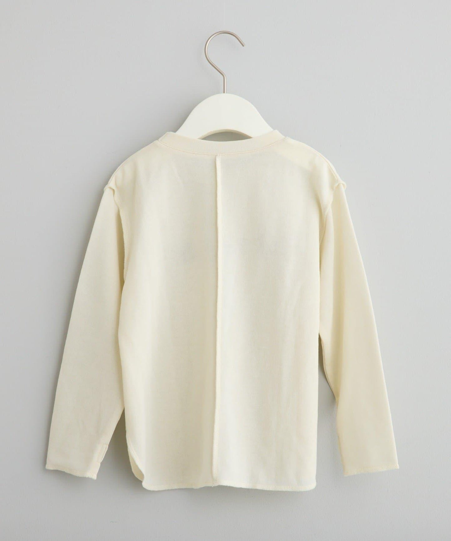 【兒童】平滑拼色logo T恤