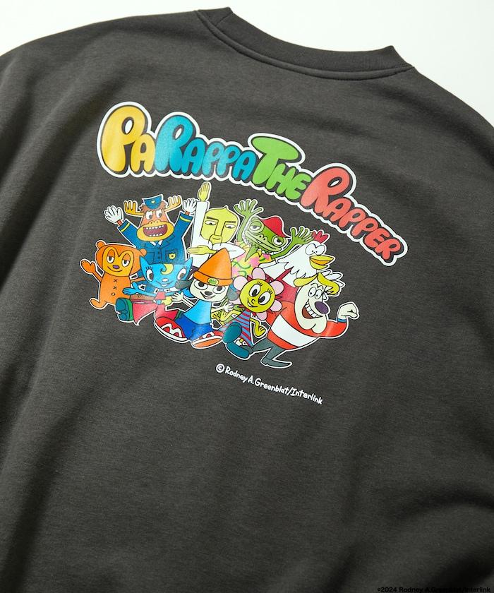 PaRappa the Rapper/《Parappa the Rapper》 聯名 舒適版後背印花 圓領衛衣 {全明星}