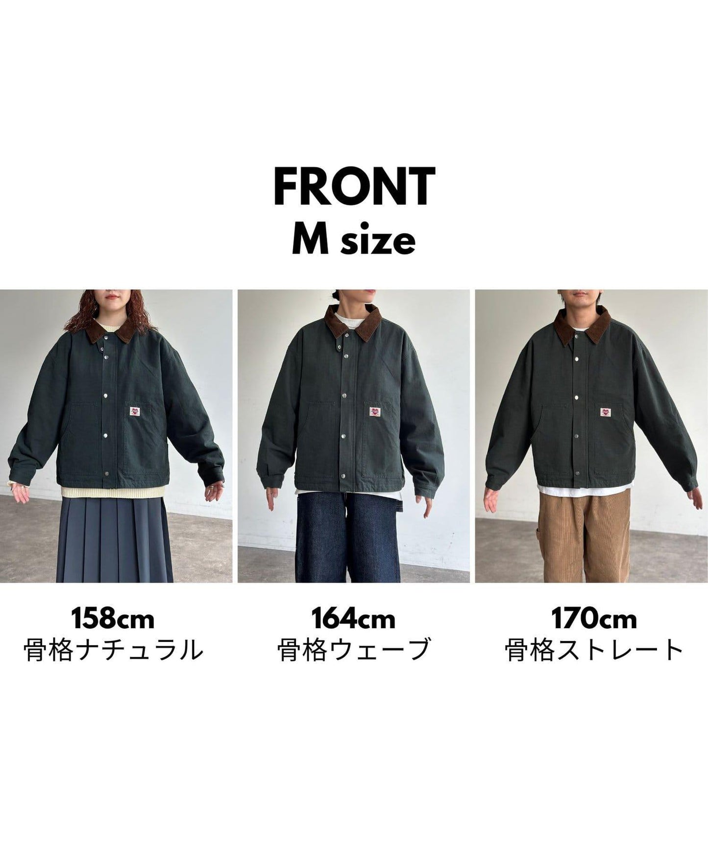 領口粗棉工裝夾克