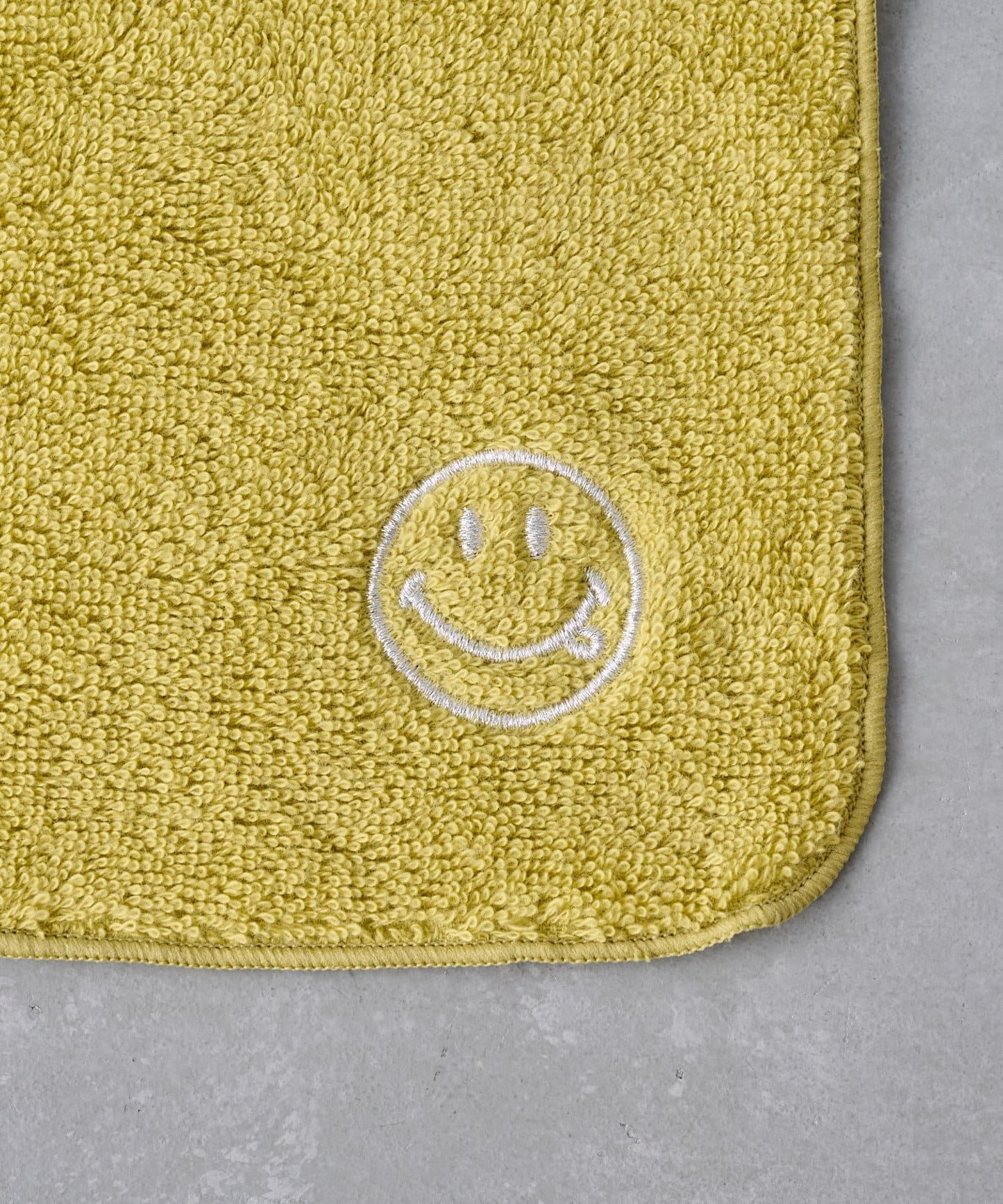 Smile 刺繡 毛巾手帕