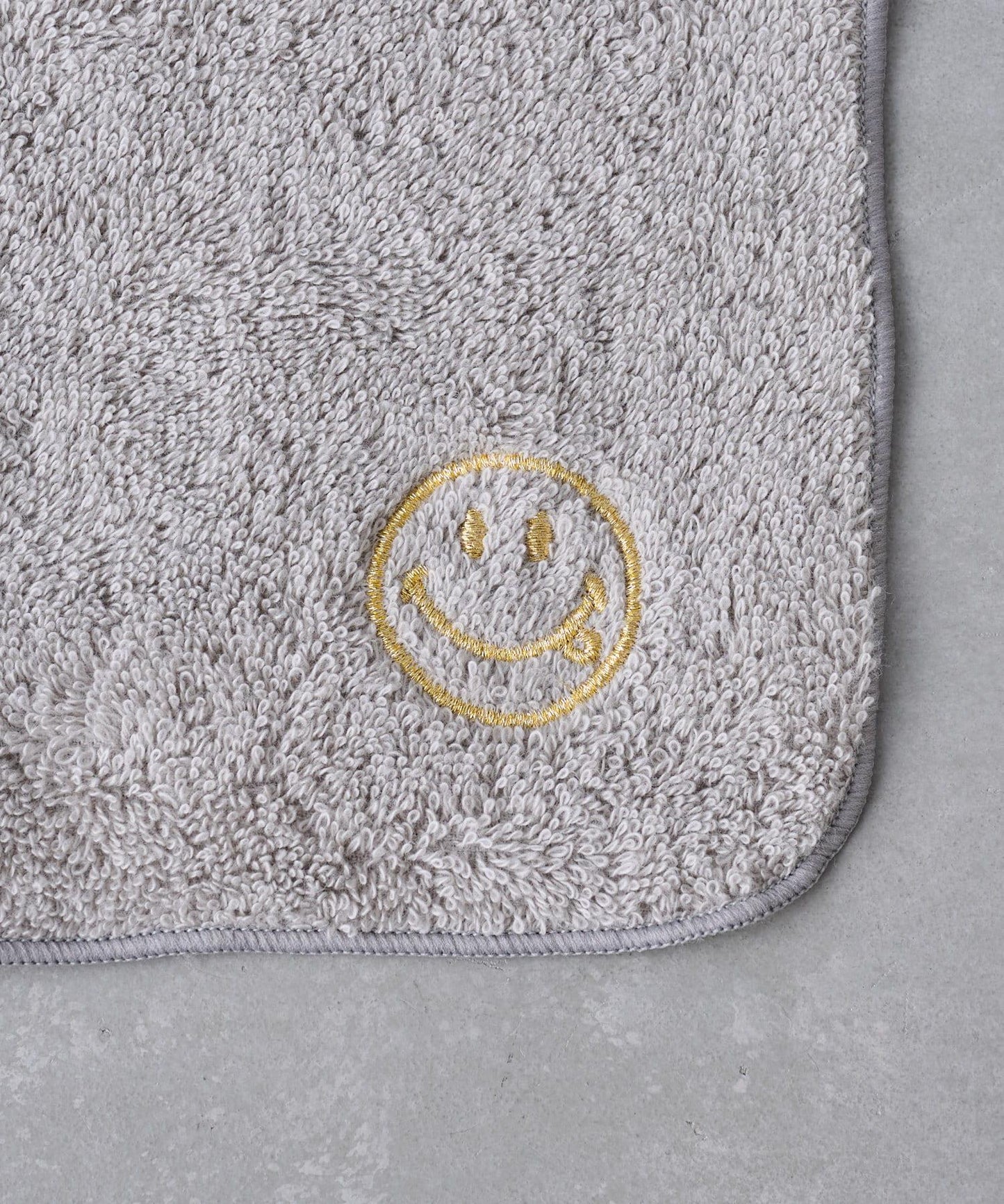 Smile 刺繡 毛巾手帕