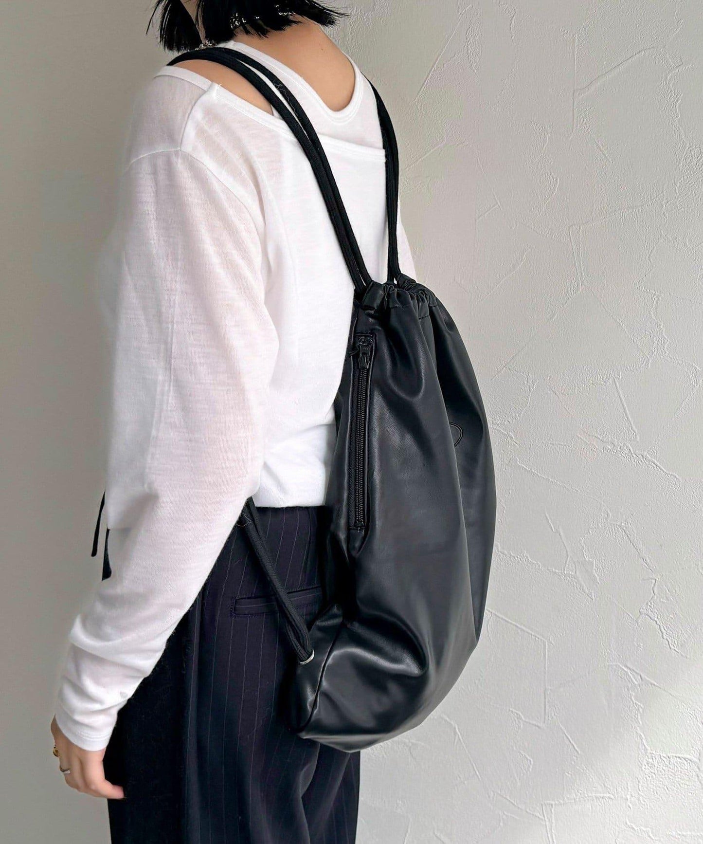 【PARROTT CANVAS/帕羅特帆布】PU皮革絨布揹包