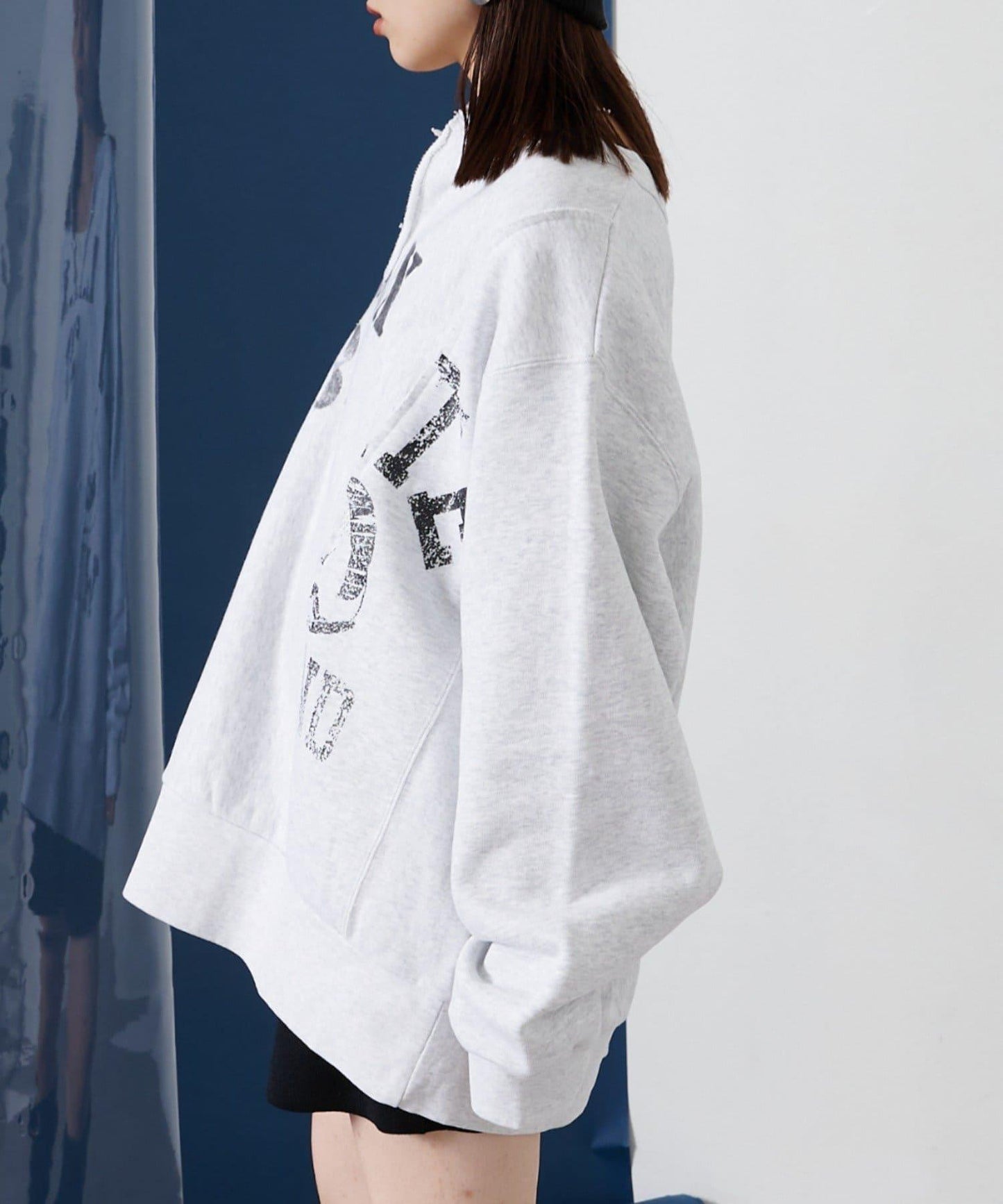 【etsinta/艾欣塔】改艊水手領學院風運動衫