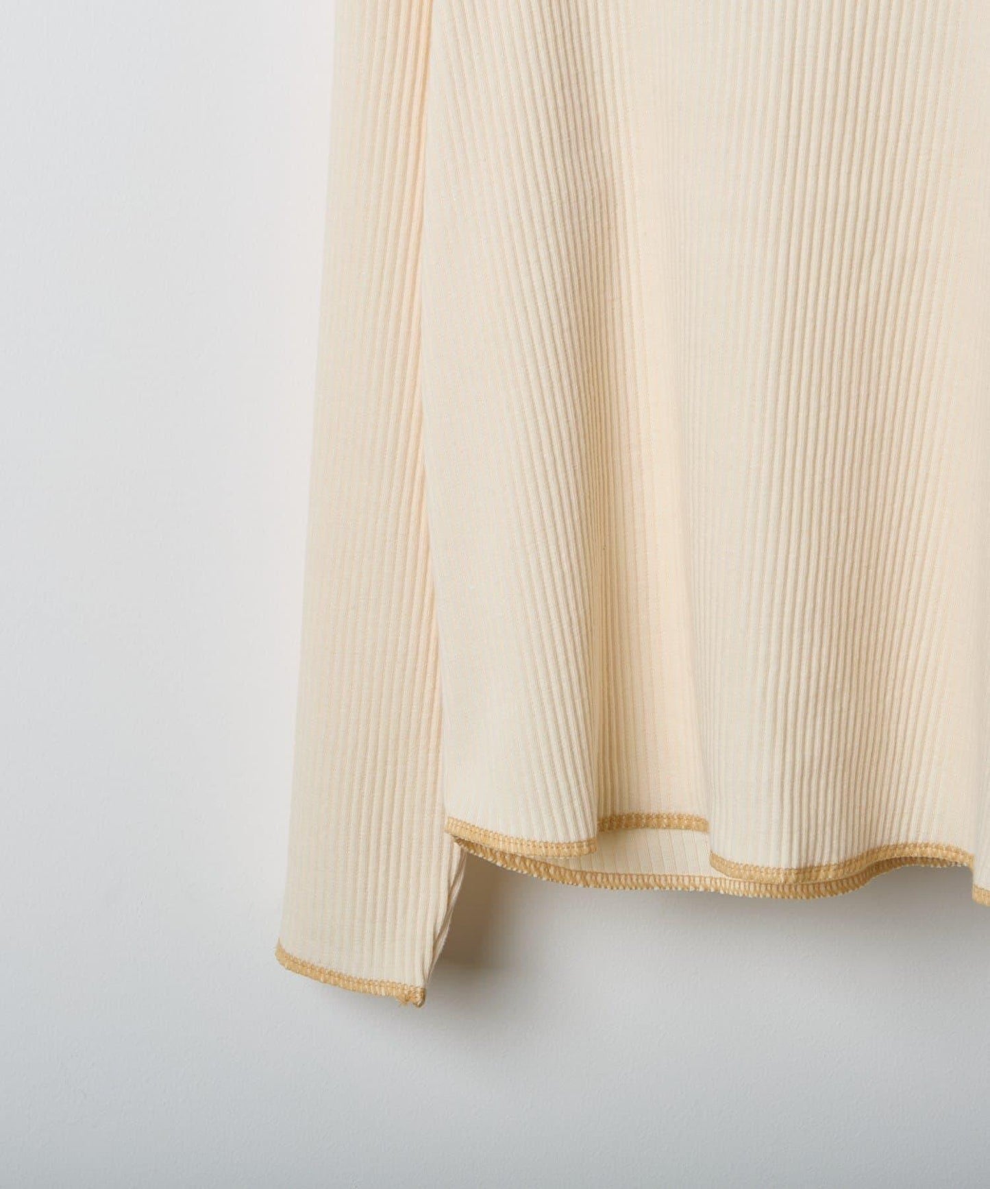 【兒童】配色條紋針織高領衫