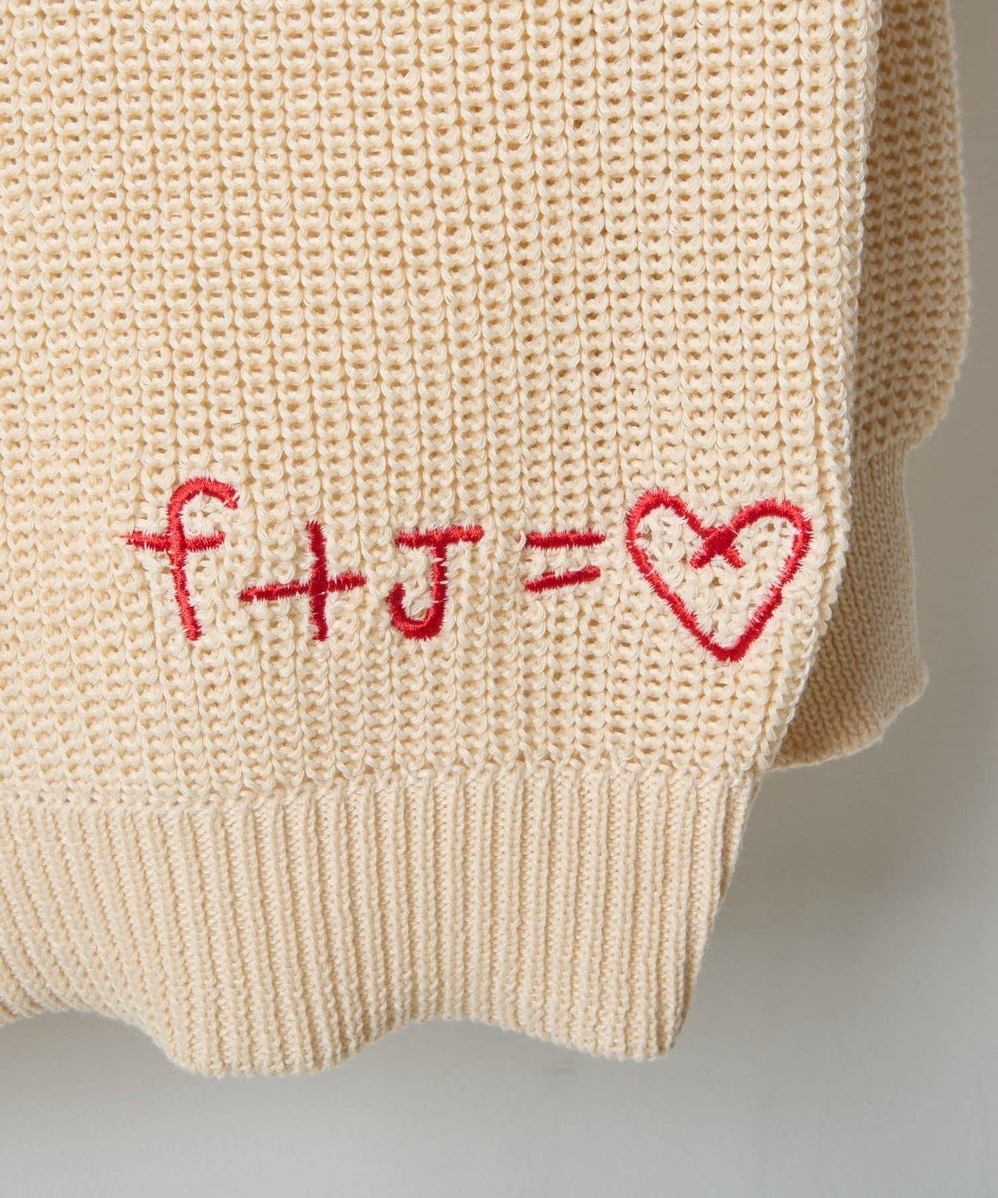 【兒童】點綴刺繡針織開衫