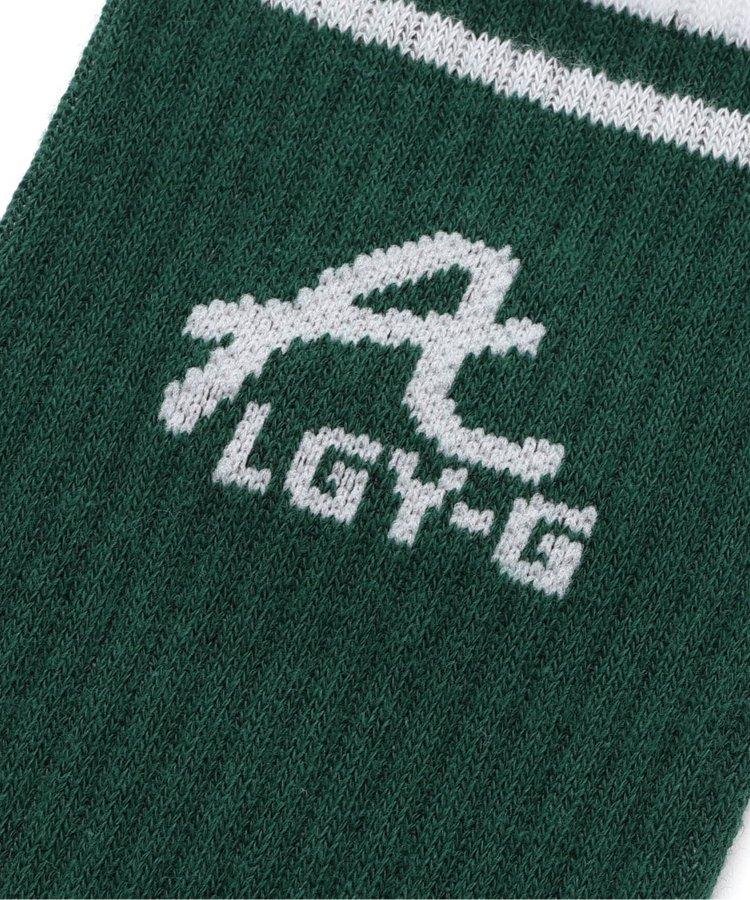 3P對象 A標誌圖案圓領襪