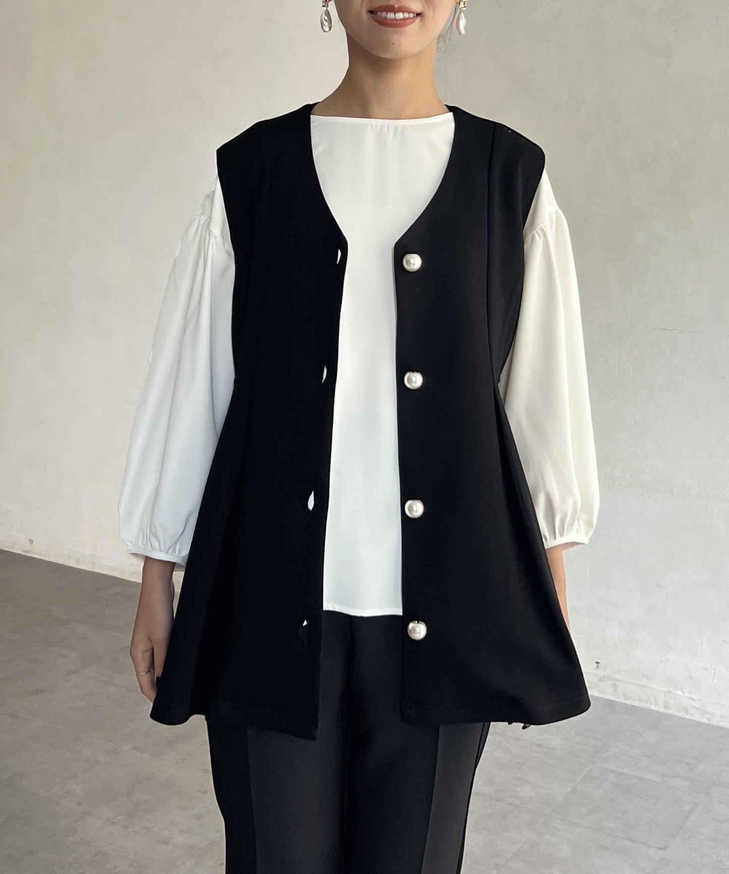 【適合儀式場合】荷葉邊休閒夾克