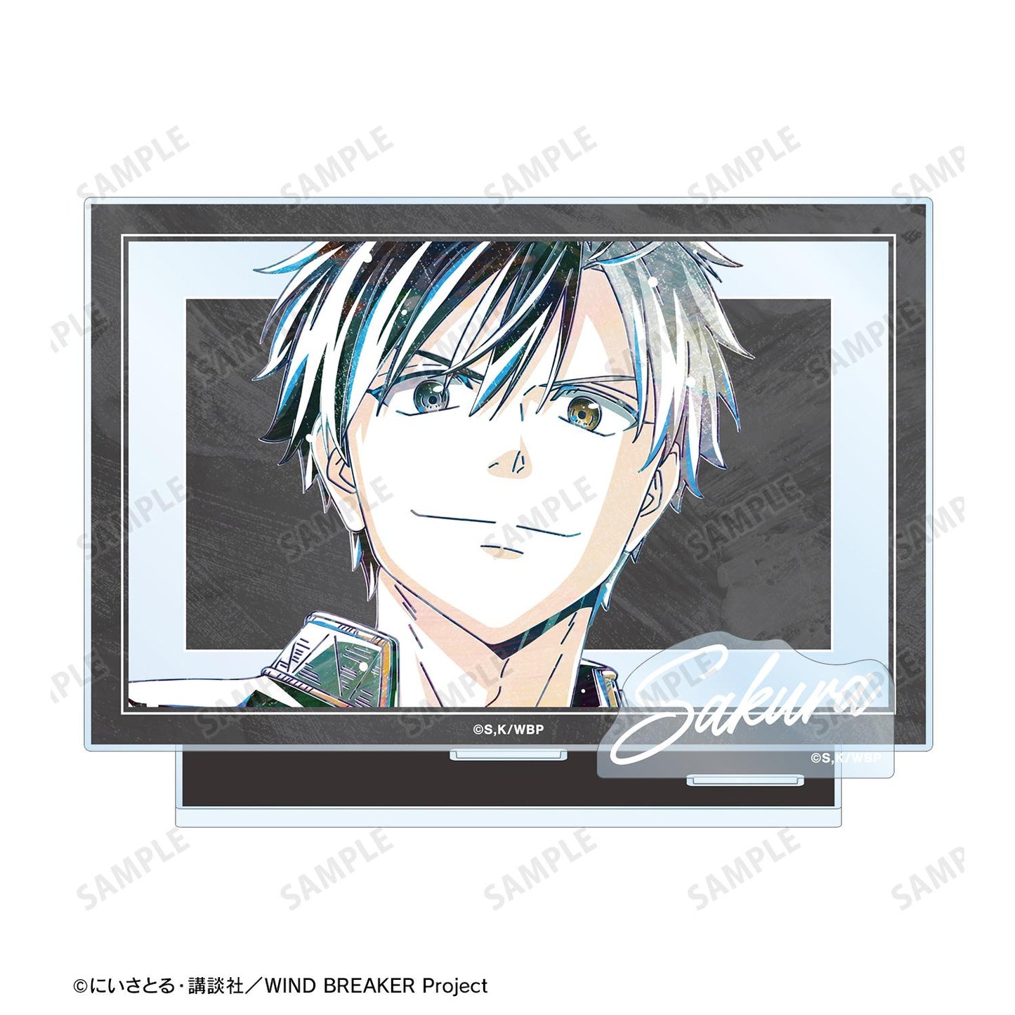 《防風少年》_櫻 遙 Ani-Art 帶配件的大號亞克力立牌