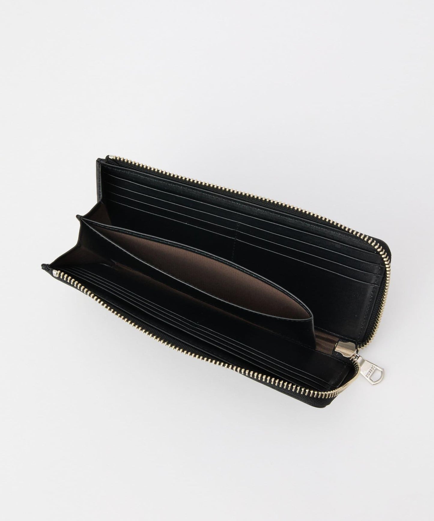 迷你單色印花長款錢包