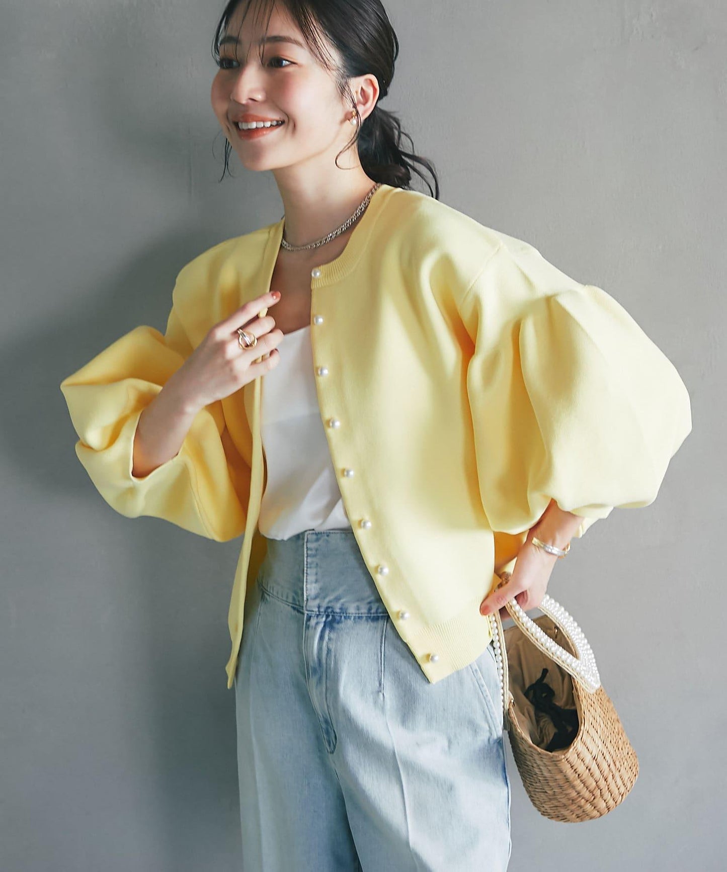 【miki監修・新色登場・名品】緞面兩穿背心