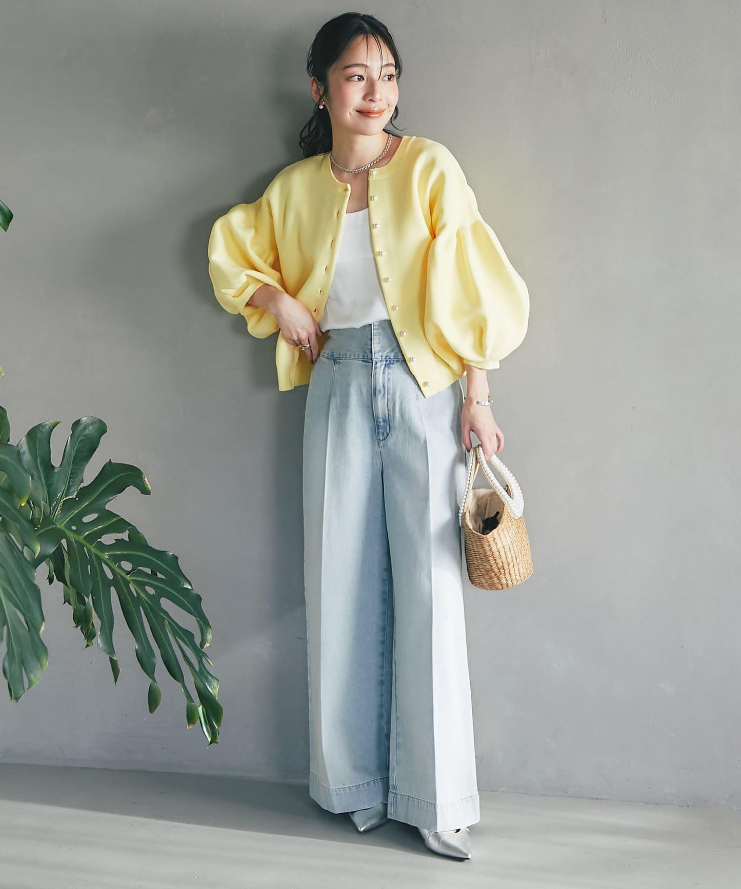 【miki監修・新色登場・名品】緞面兩穿背心