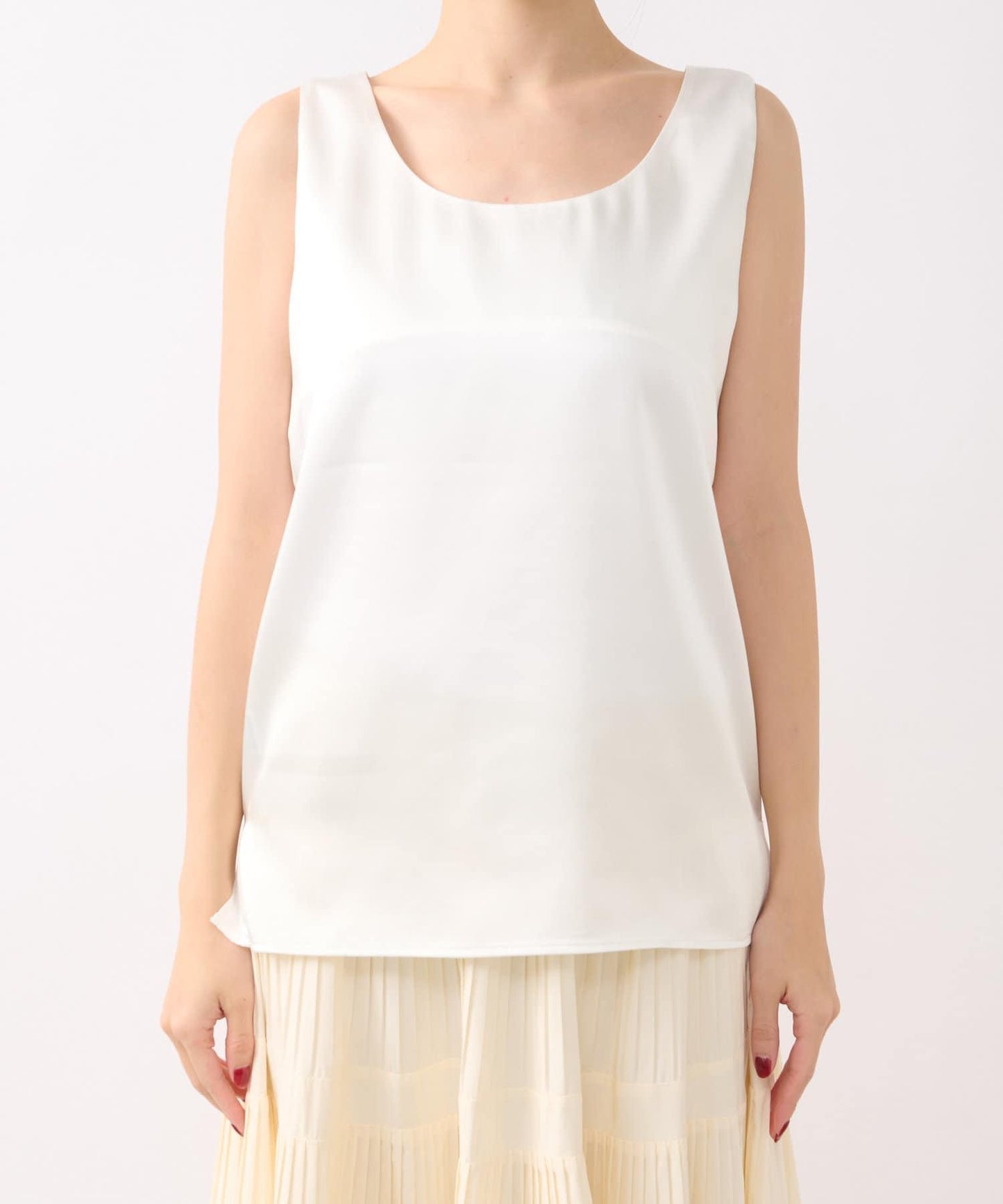 【miki監修・新色登場・名品】緞面兩穿背心