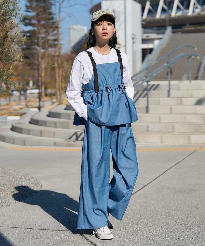 吊帶背心褲套裝 混搭