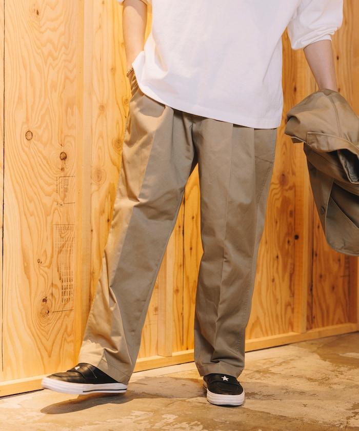 聯名 SMU PT-38 設計 2摺寬鬆長褲