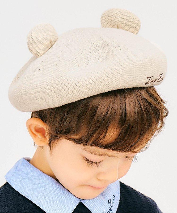 小熊耳朵款羊毛貝雷帽