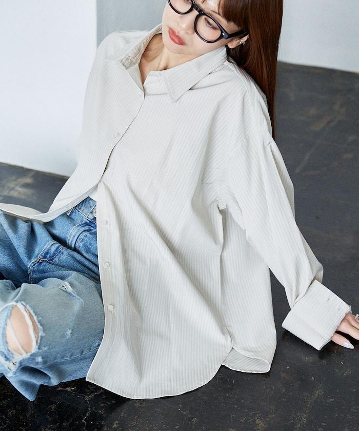 寬鬆版基礎款襯衫