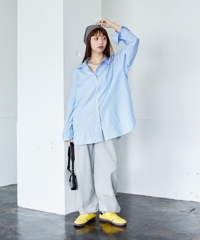 寬鬆版基礎款襯衫