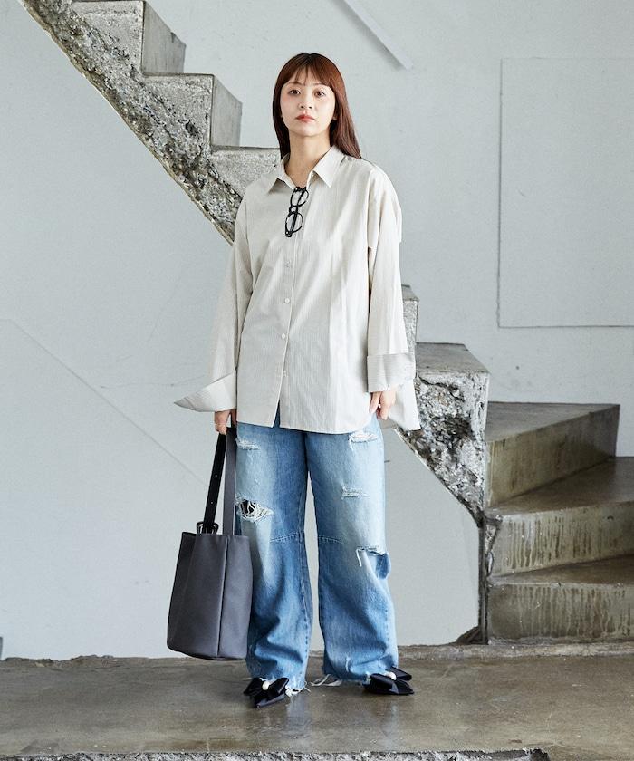 寬鬆版基礎款襯衫
